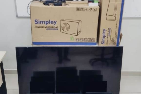 PCRR recupera itens furtados da empresa Cáritas Brasileira