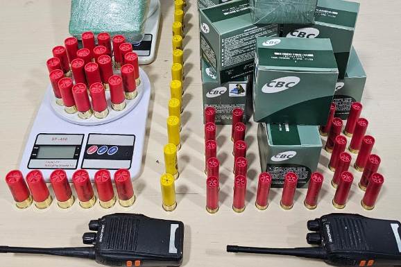 PCRR apreende cocaína e munições com garimpeiro