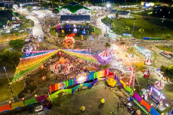 São João no Parque Anauá: terceiro dia terá disputa dos Grupos de Acesso e Especial no Concurso Estadual de Quadrilhas Juninas