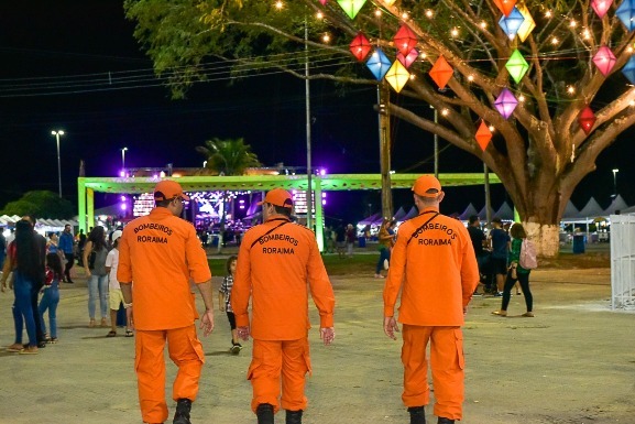 São João no Parque Anauá: Bombeiros garantem bem-estar no Arraial da Família