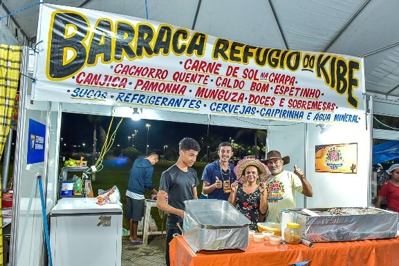 Saldo positivo: comerciantes comemoram vendas no São João no Parque Anauá