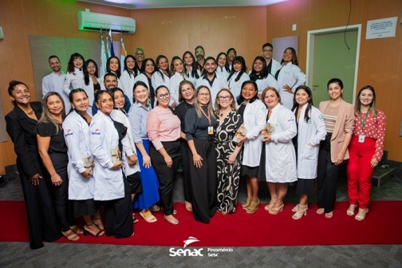 Senac-RR realiza primeira cerimônia do jaleco