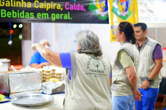 São João no Parque Anauá: equipes da Sesau participam do arraial com orientações de saúde para o público