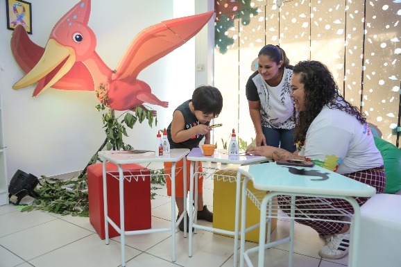 Feira de ciências do Teamarr promove atividades sensoriais, lúdicas e divertidas para crianças e adolescentes