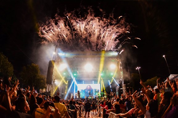 BV 134 Anos: com show dançante e repleto de hits, Toni Garrido encerra programação especial de aniversário da capital