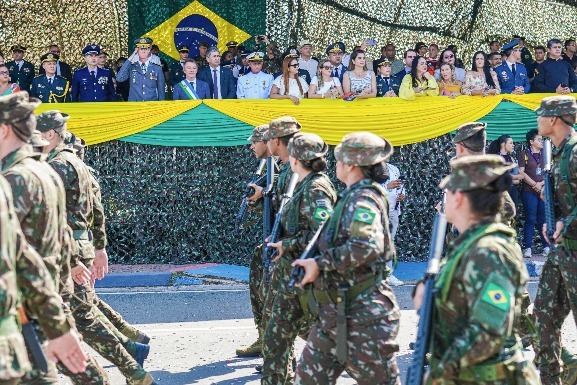 7 de Setembro: desfile cívico-militar de Independência reúne cinco mil pessoas em Boa Vista