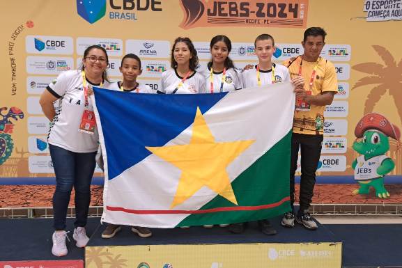 JEBs 2024: dupla roraimense conquista medalha de prata no xadrez por equipes