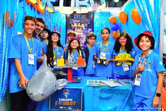 First Lego League: equipe I,Robot brilha em etapa regional de Torneio de Robótica em Manaus