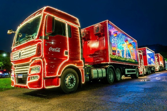 Pátio Roraima Shopping será o primeiro ponto de parada da Caravana de Natal da Coca-Cola neste domingo