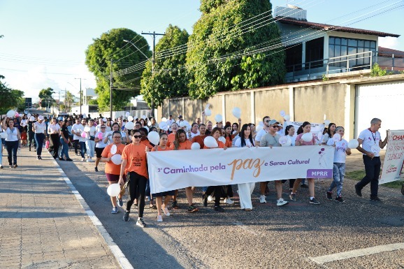 III Caminhada Pela Paz e Sarau Cultural mobilizam sociedade contra violência doméstica