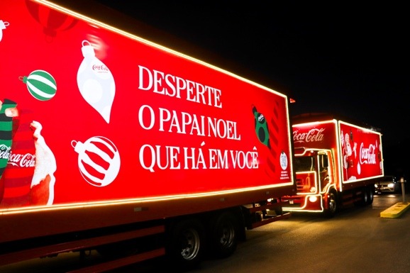 Caravanas de Natal da Coca-Cola visitam Boa Vista pela primeira vez neste fim de semana